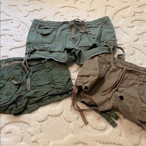 Pack of 3 cargo shorts!